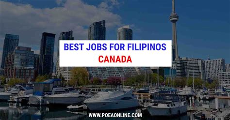 poea jobs in canada|Top 10 Jobs for Filipinos in Canada .